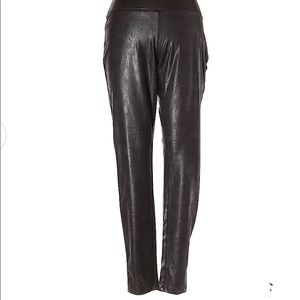 Melissa McCarthy plus size faux leather pants